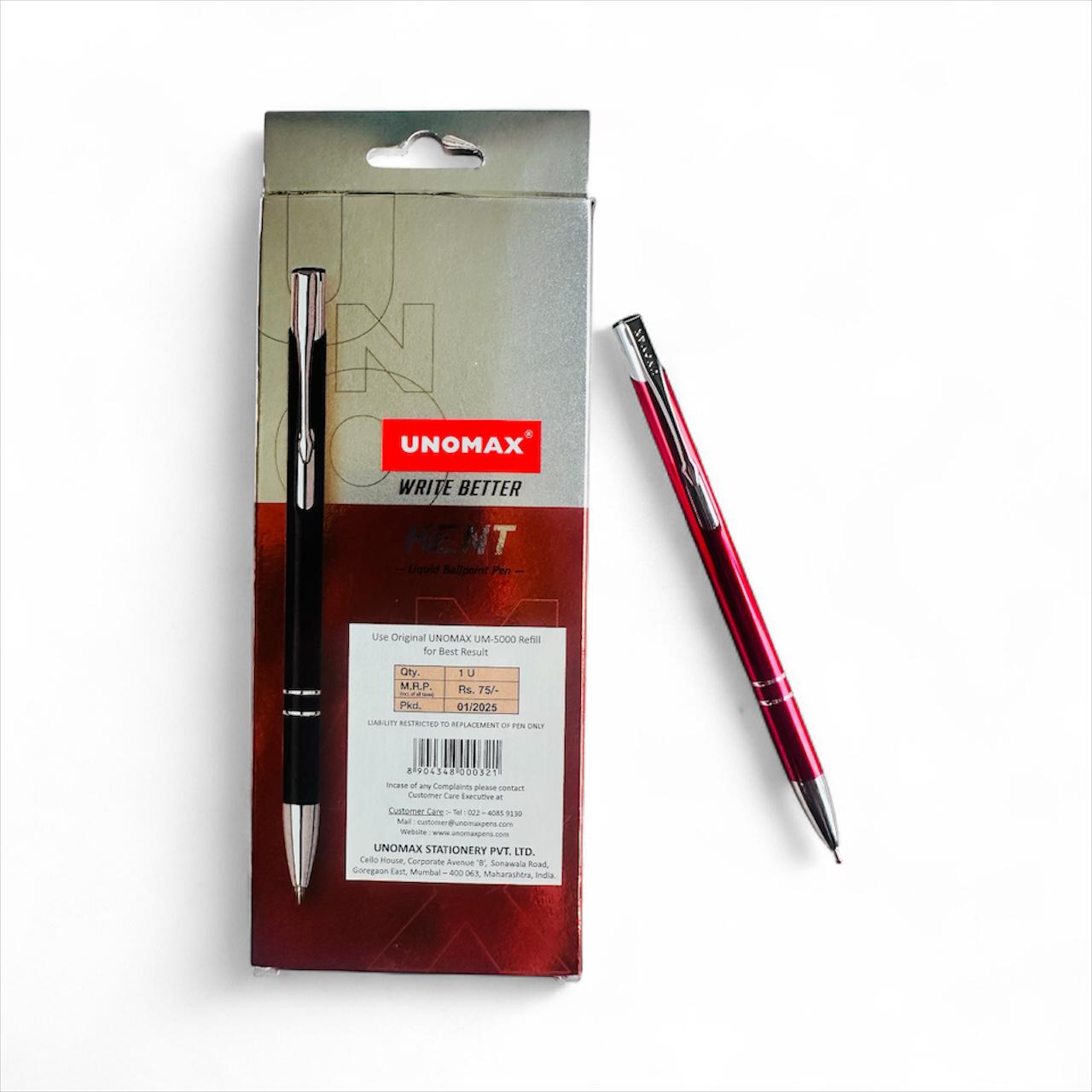 Unomax Xtron Kent Liquid Ballpoint Pen blue ink