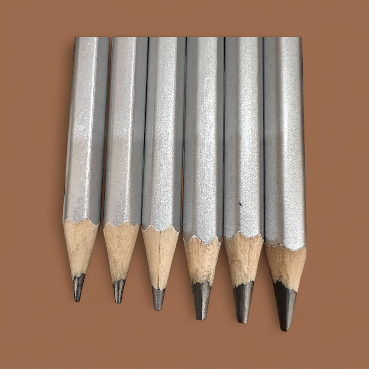 Sketch Pencils – Set of 6 (HB, 2B, 4B, 6B, 8B, 10B)