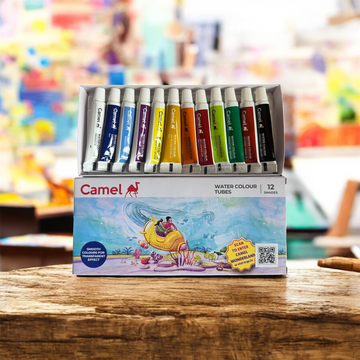 Water Colour Tubes 5ml (Pack of 12 Shades)
