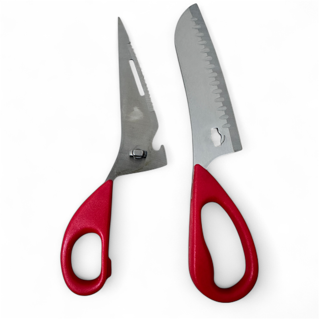 Mibas Kitchen Scissors with Serrated Stainless Steel Blades