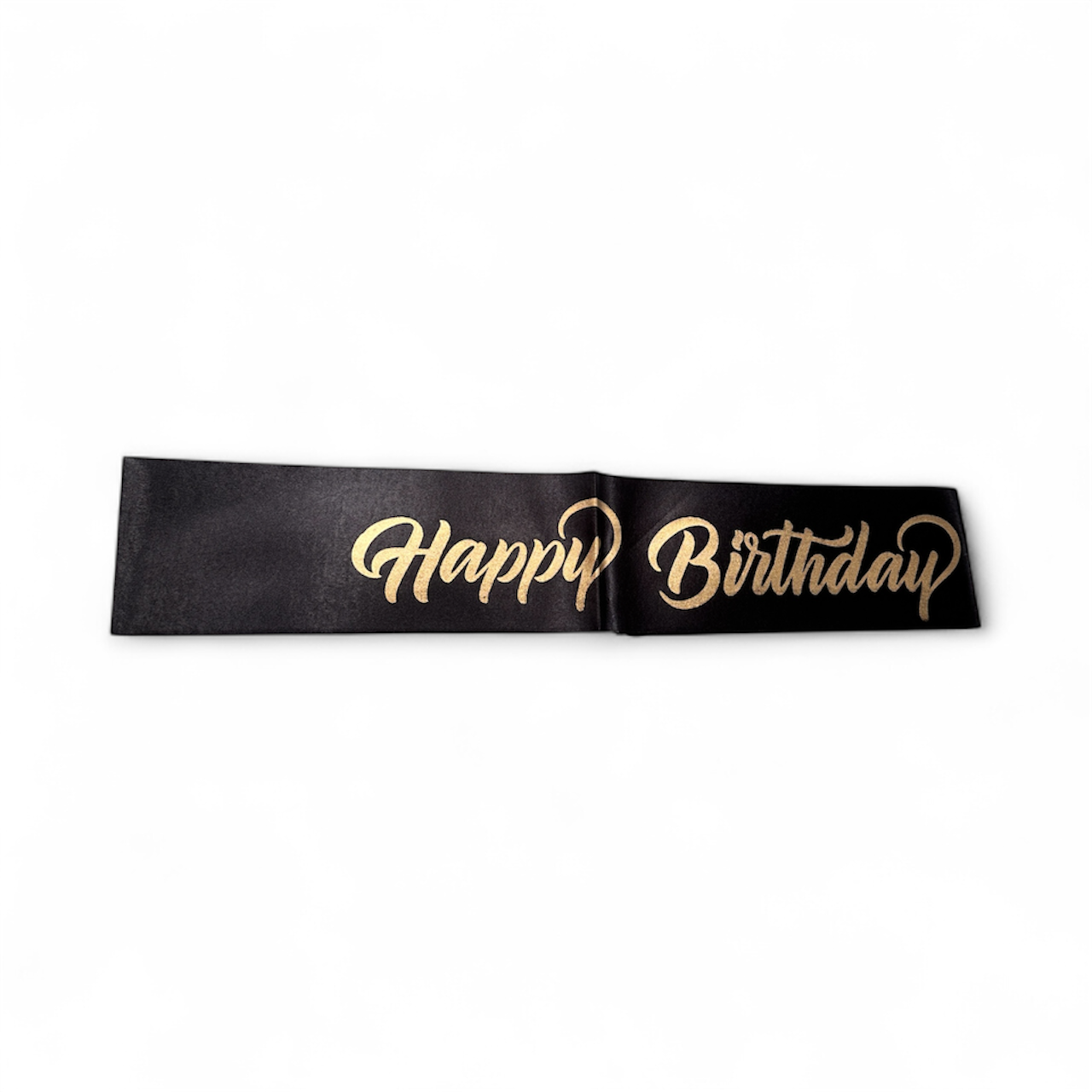 Happy Birthday Satin Sash – Celebration Accessory