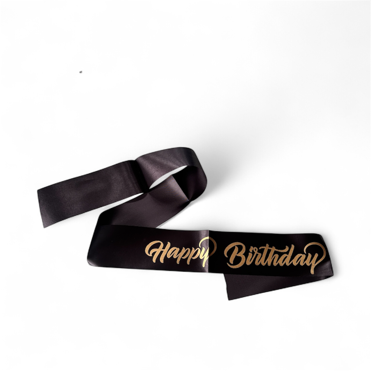 Happy Birthday Satin Sash – Celebration Accessory
