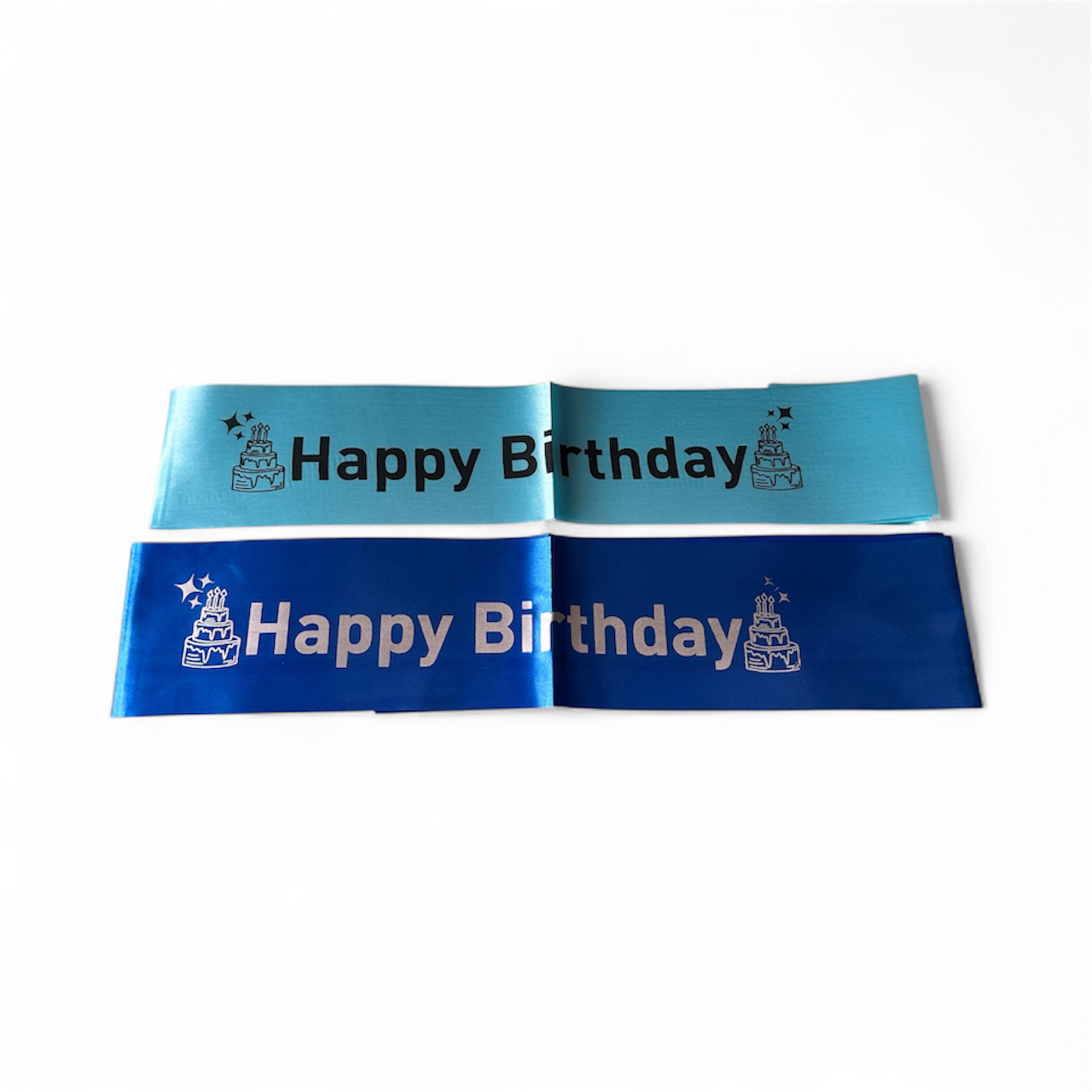 Happy Birthday Satin Sash – Celebration Accessory