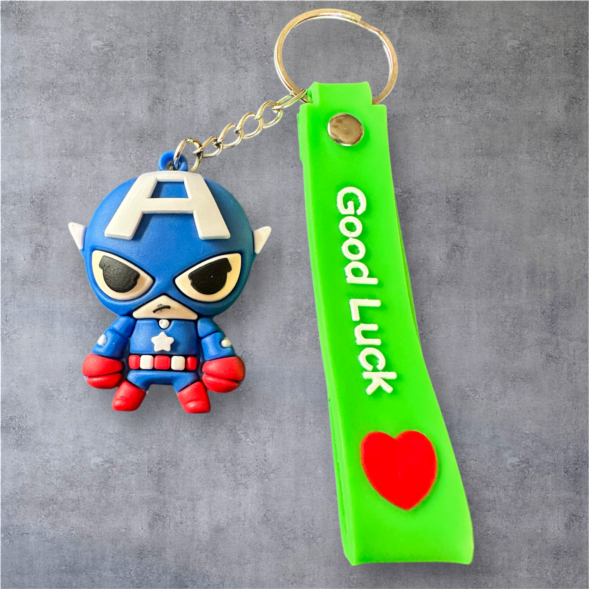 Cartoon “Good Luck” Keychain Collection