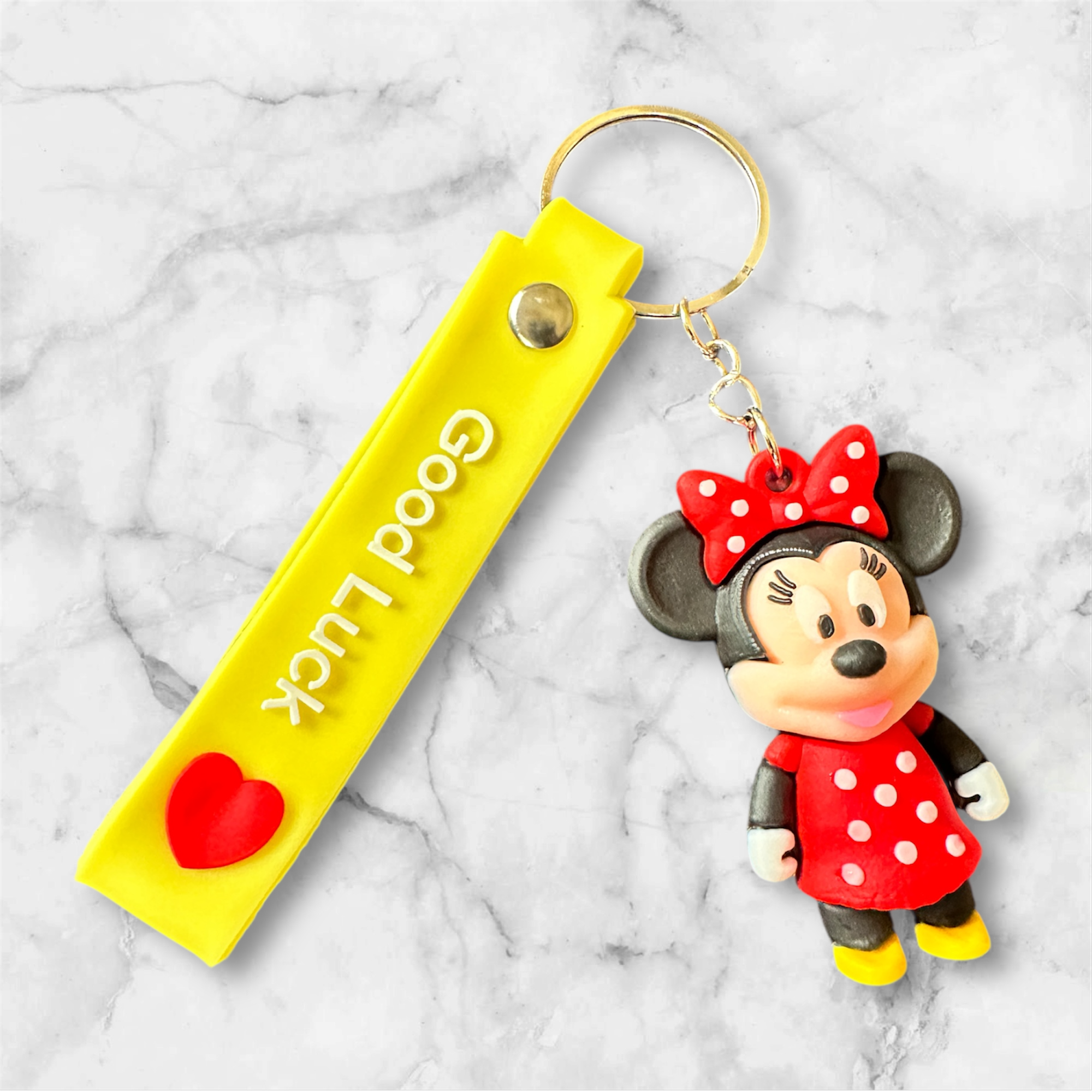 Cartoon “Good Luck” Keychain Collection