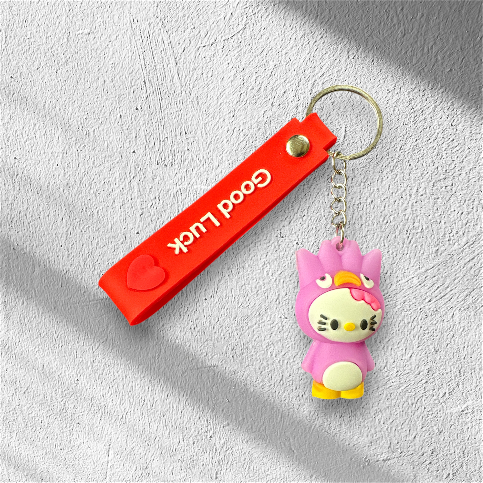 Cartoon “Good Luck” Keychain Collection