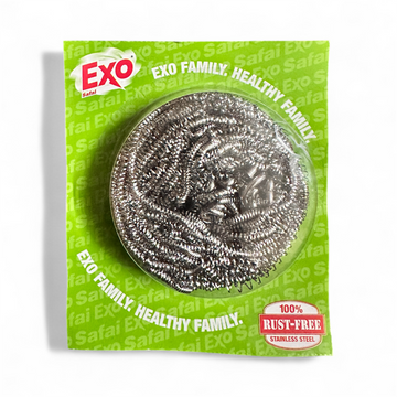 Exo Stainless Steel Scrubber – Rust-Free | Heavy-Duty Cleaning