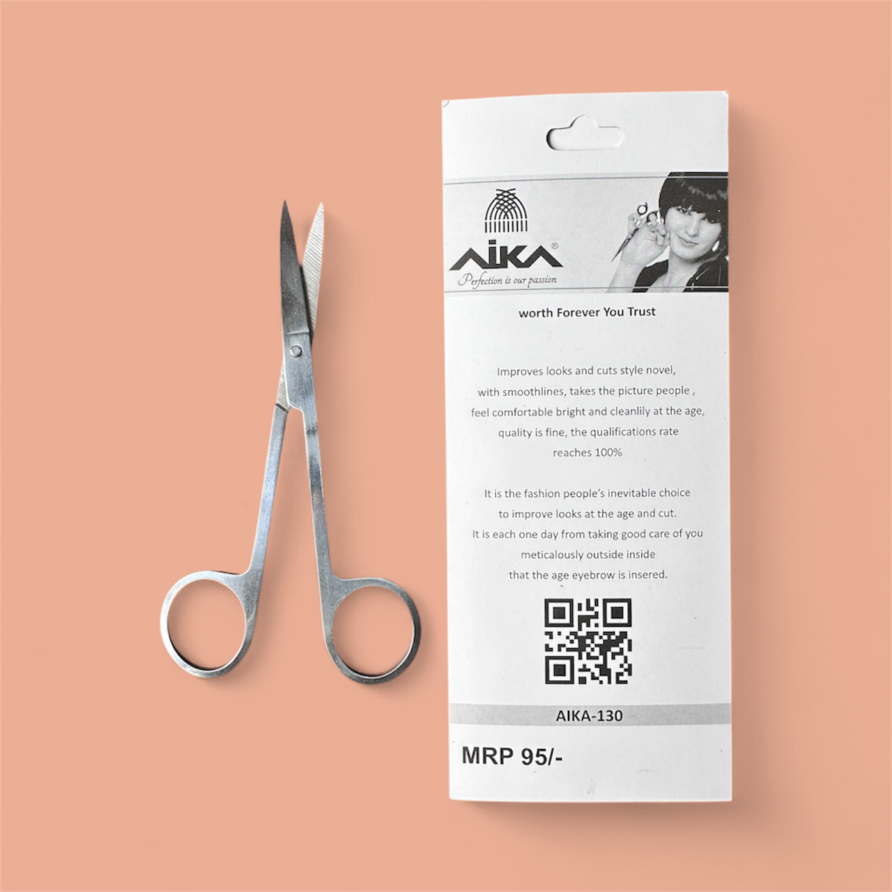AIKA Stainless Steel Scissors (AIKA-130)