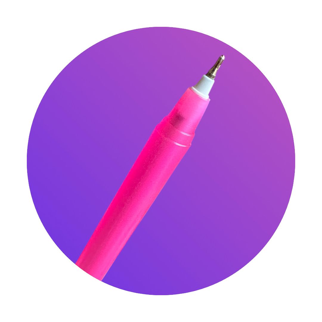 Totem Delux DF Ball Pen – Pack of 20 (Multicolor) | Smooth Writing blue ink