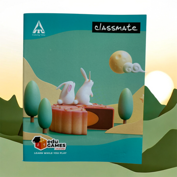 Classmate Exercise Book – 172 Pages, 19 × 15.5 cm | Unruled | High-Quality Paper for Notes, school note book
