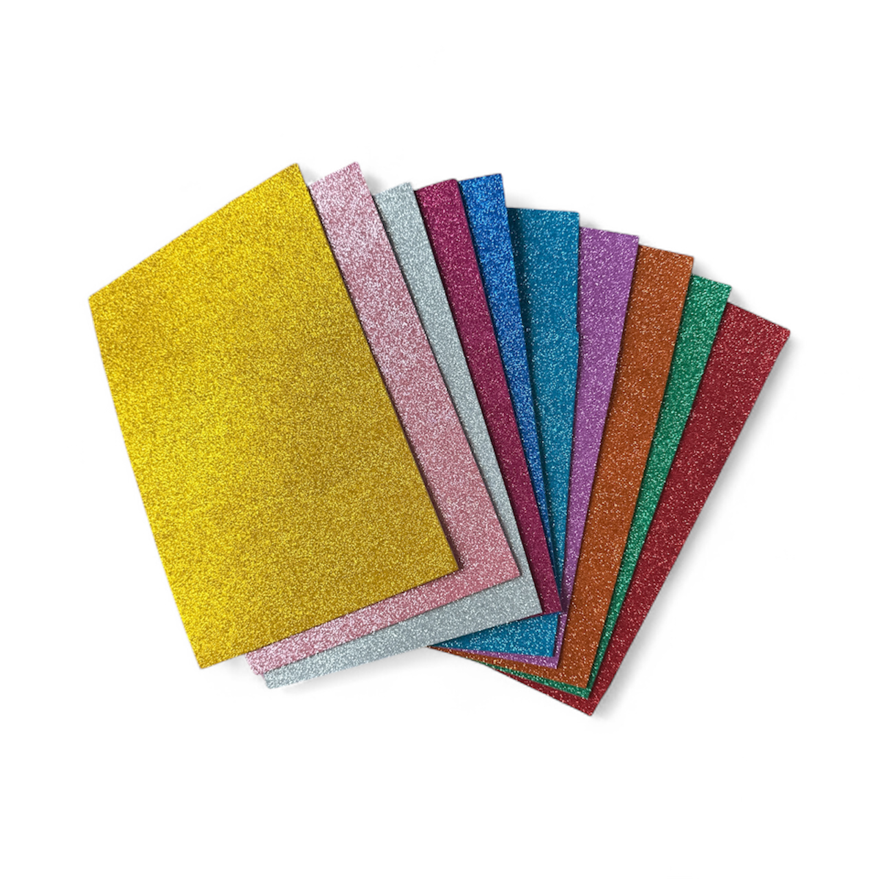 Craft Sheet – Multicolor Glitter Foam Sheets