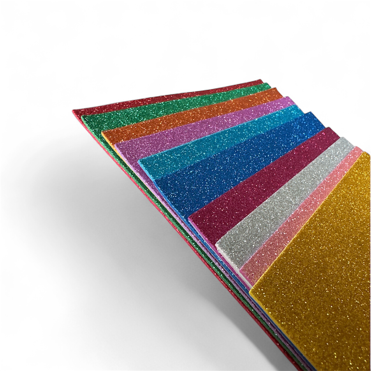 Craft Sheet – Multicolor Glitter Foam Sheets