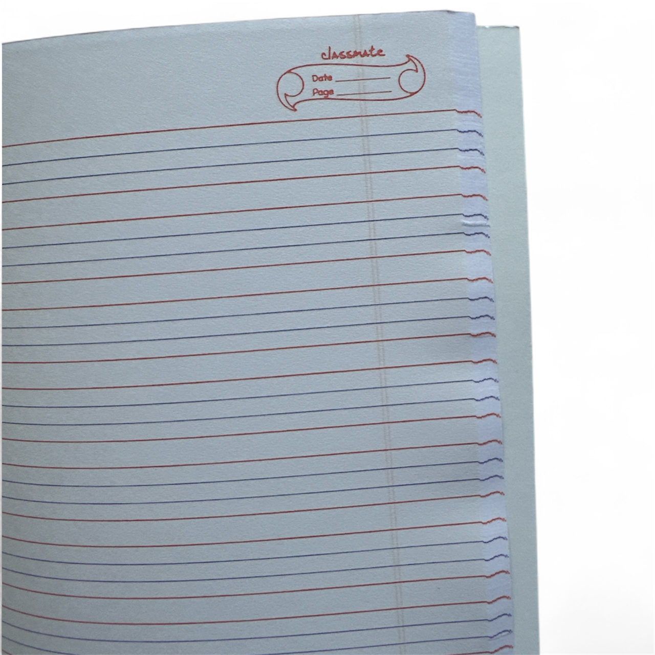 Classmate 172 Pages. Four Lines with gap . Size_ 19 x 15.5 cm | english copy