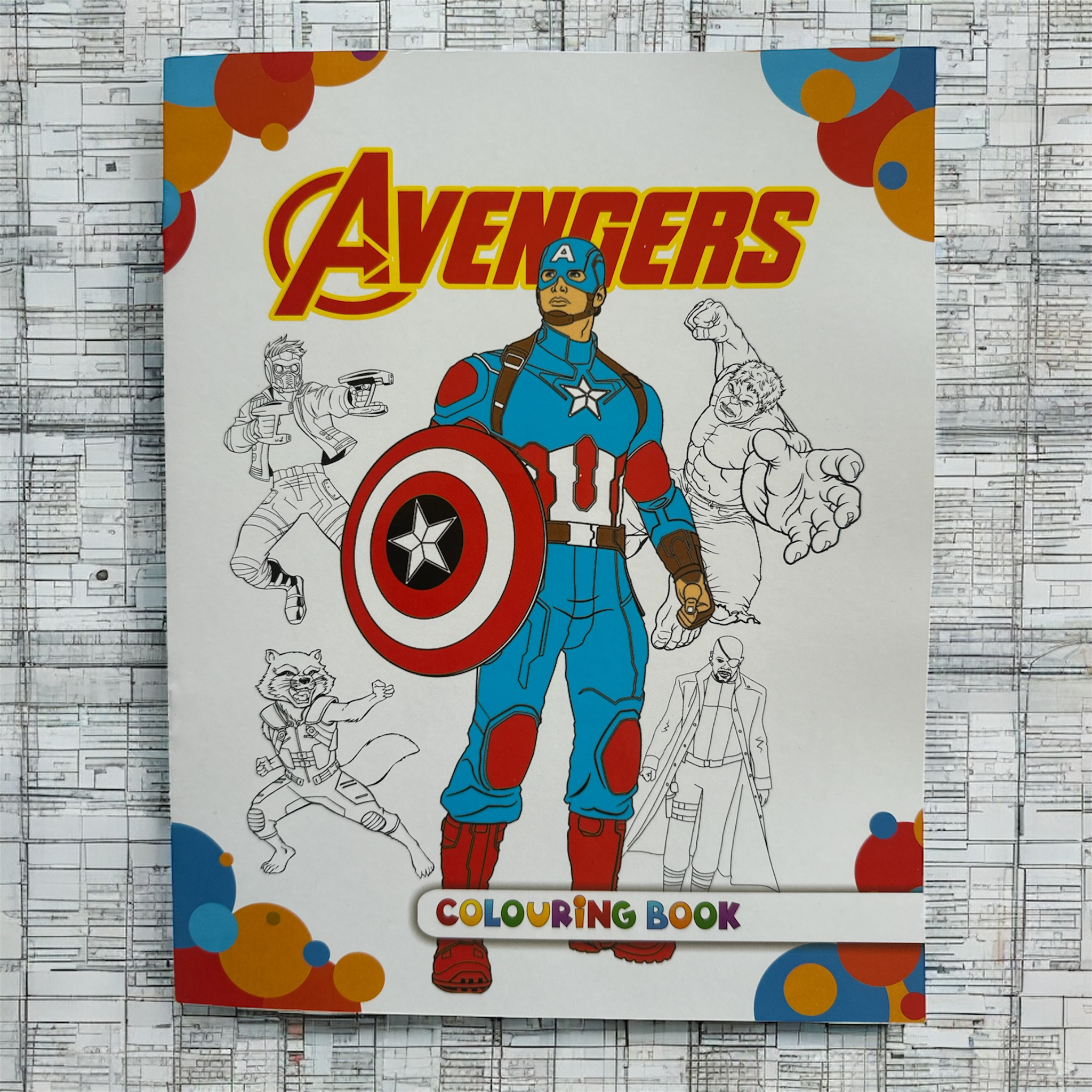 Avengers Colouring Book – Bring Your Heroes to Life!