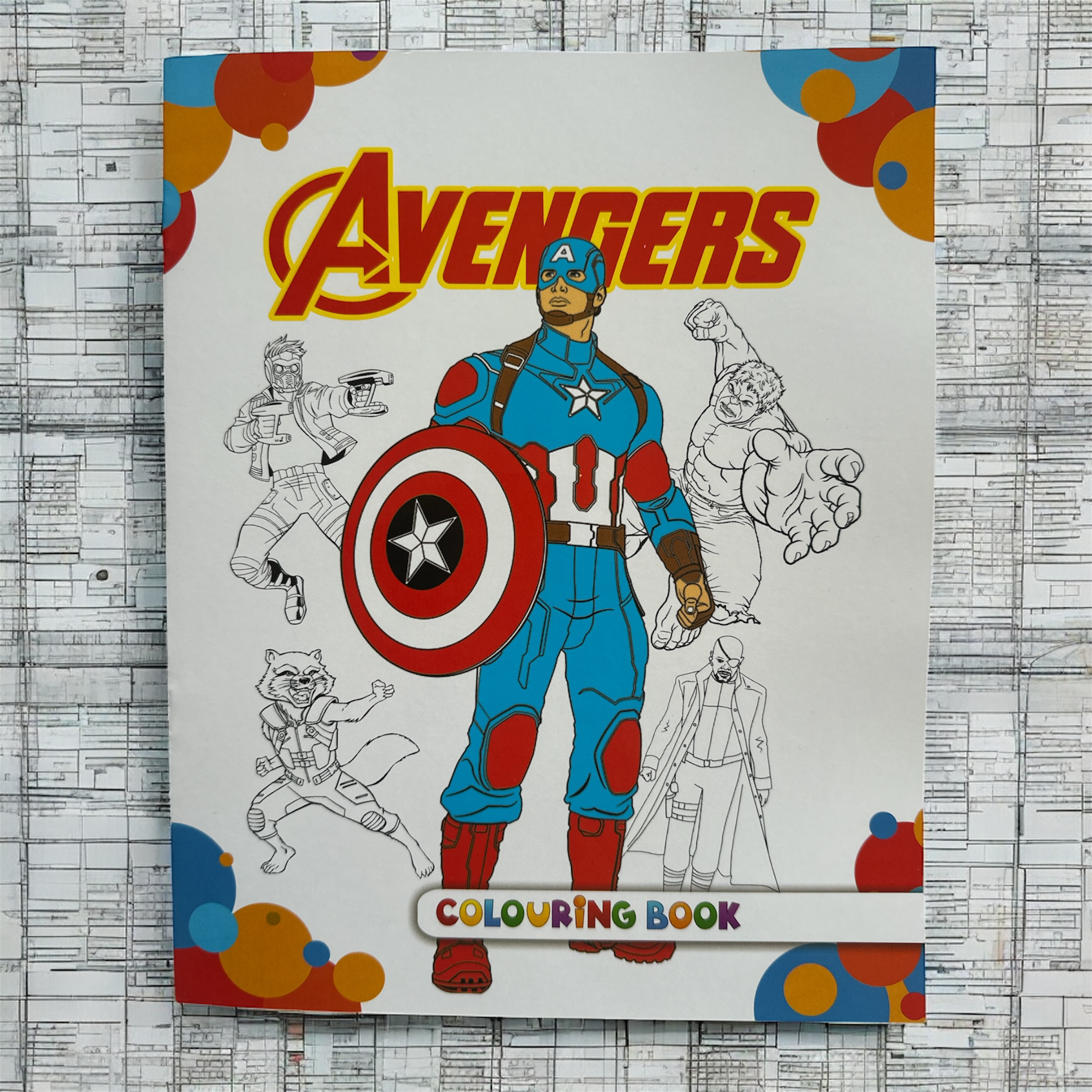Avengers Colouring Book – Bring Your Heroes to Life!