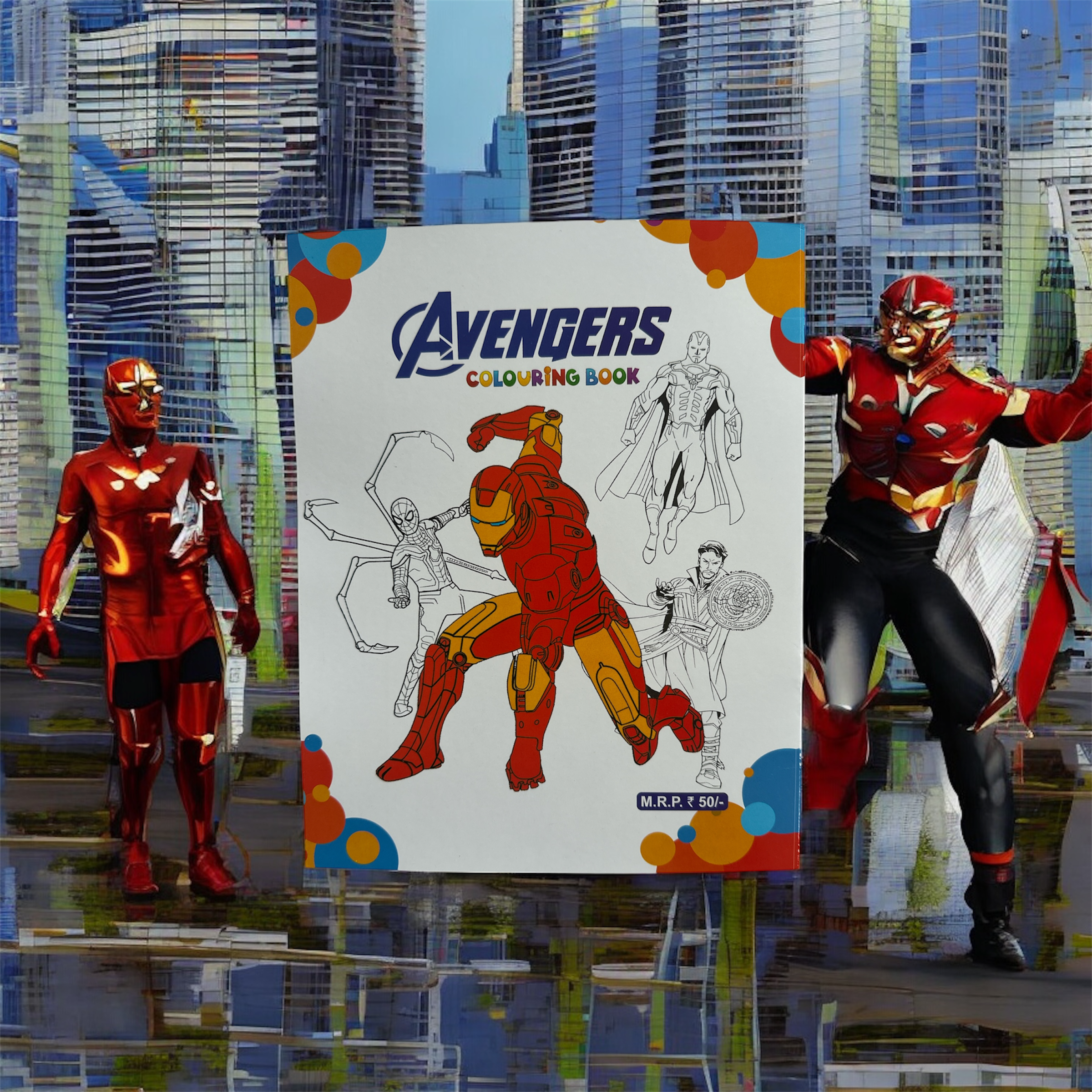 Avengers Colouring Book – Bring Your Heroes to Life!
