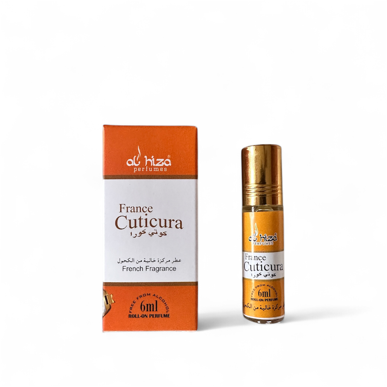Al Hiza France Cuticura Roll-On Perfume – Elegant French Fragrance
