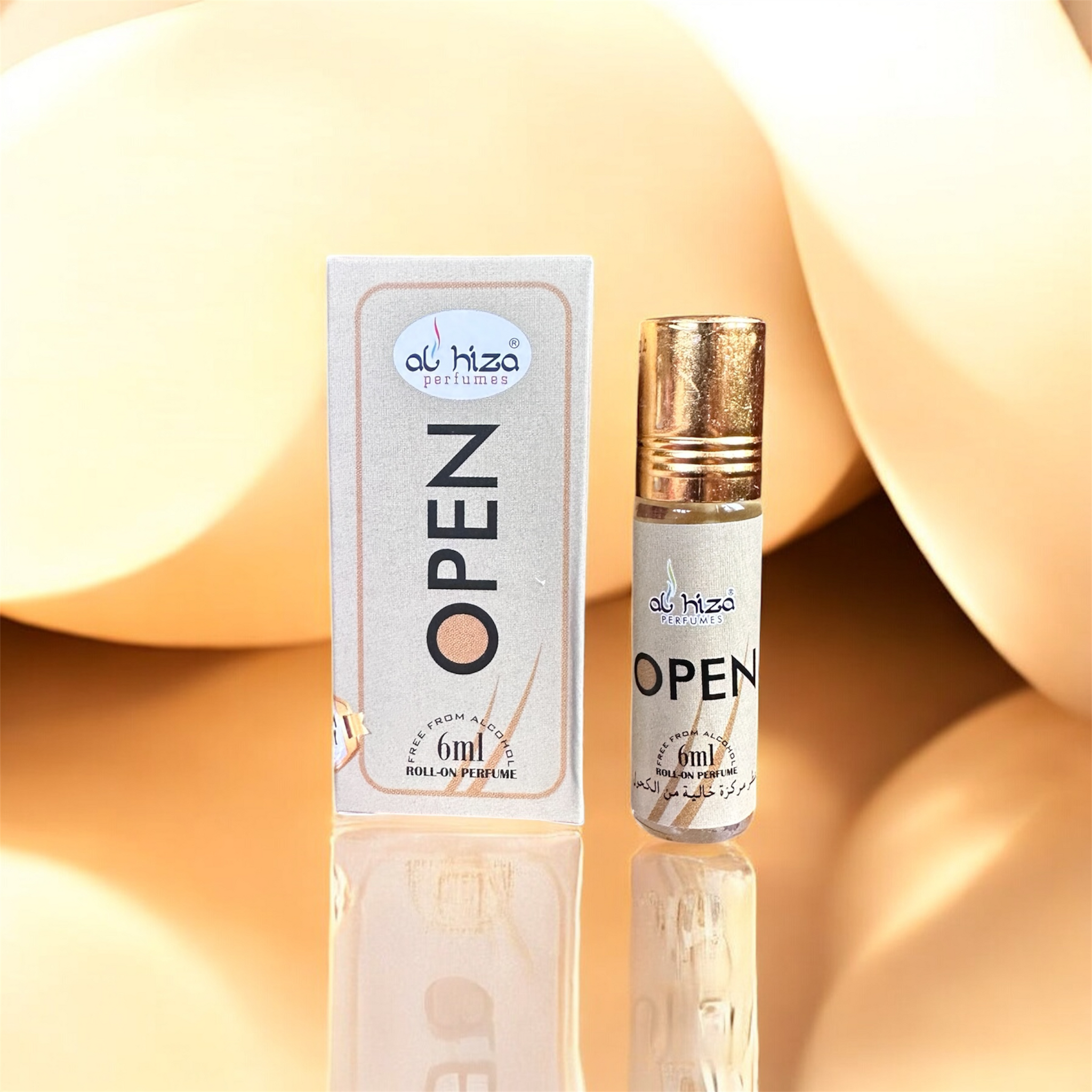 Al Hiza OPEN Roll-On Attar – 6ml (Alcohol-Free Perfume)