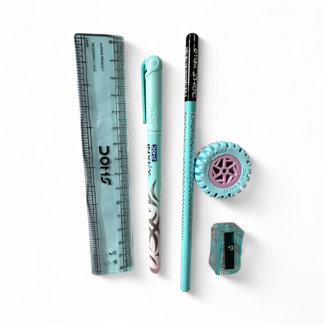DOMS All The Best Stationery Kit – Premium 5-in-1 School Set