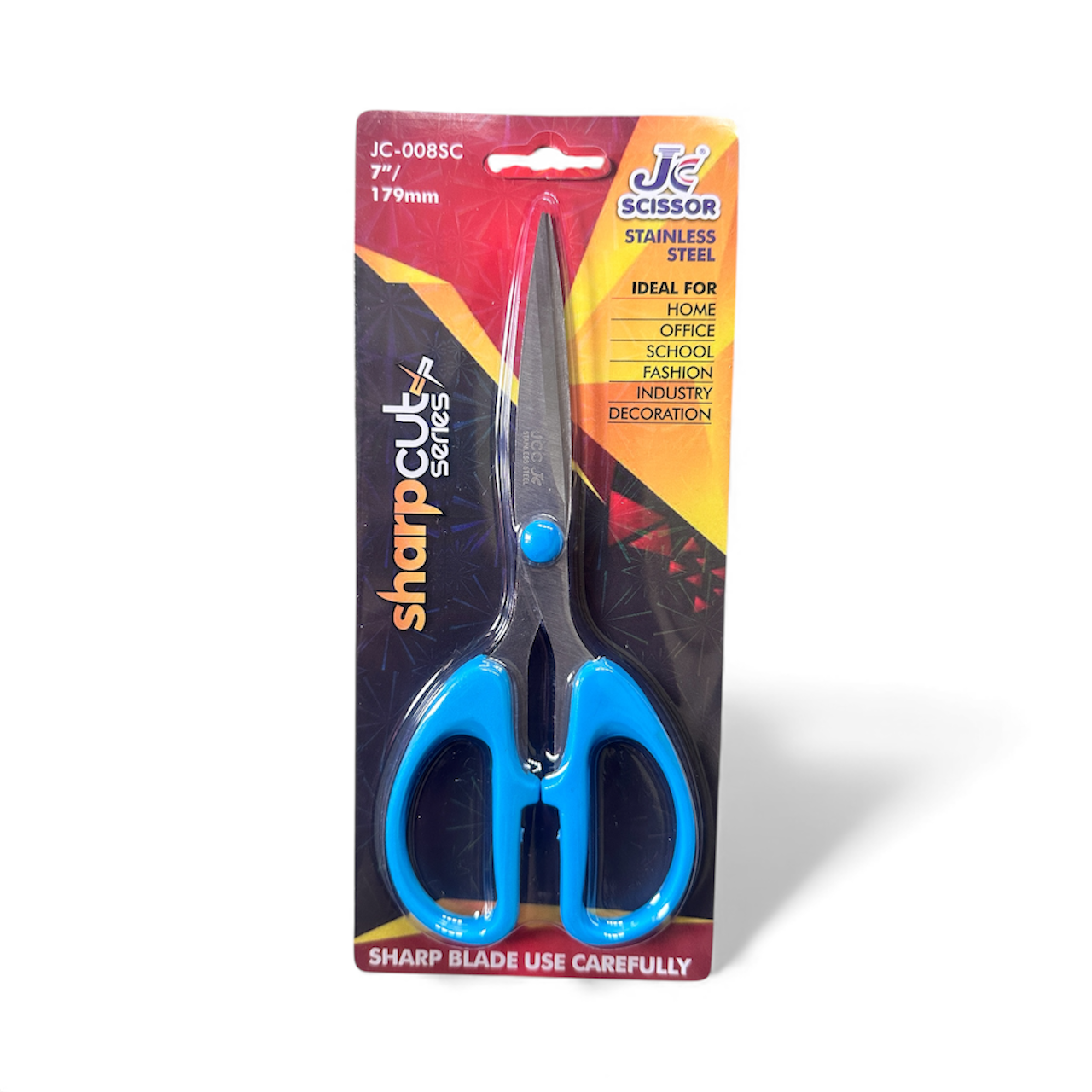 JC SharpCut Stainless Steel Scissors – 7 Inch (179mm)