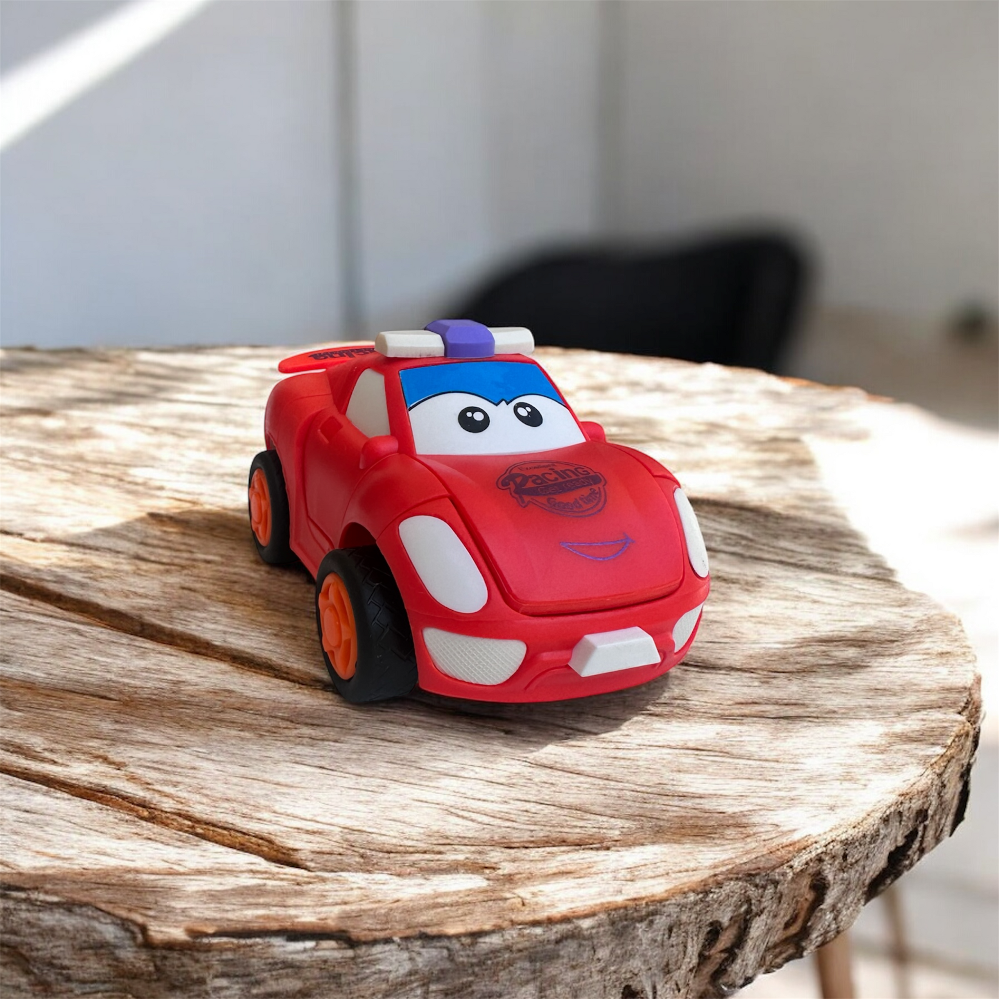 Robot car cartoon Transforming Friction Car – Fun & Colorful Kids Toy