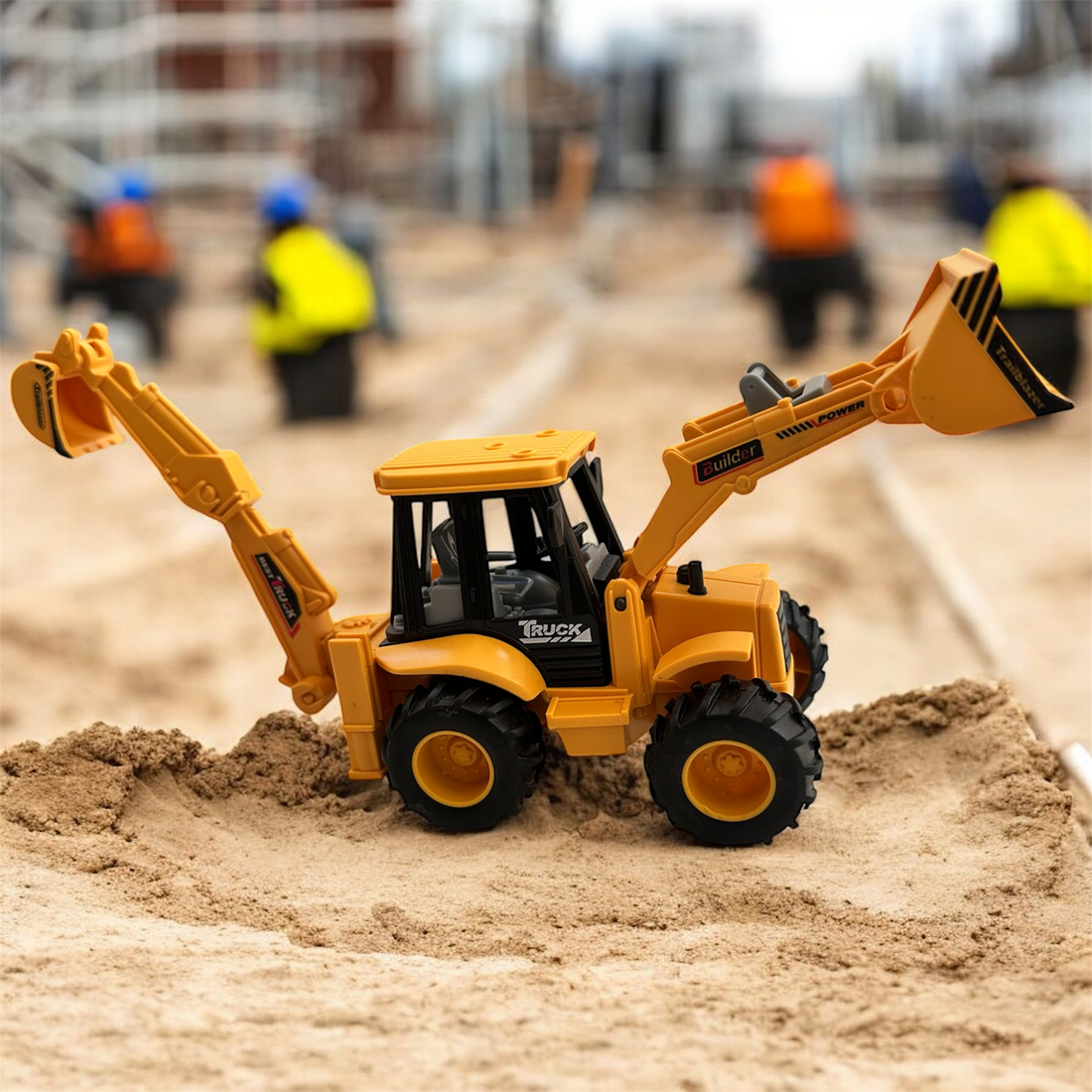 Toy JCB Construction Truck – Build, Dig & Play!