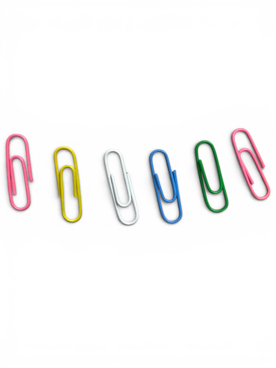 Multi Colour Paper Clips – 28 mm | Sapna Luxury | High Tensile Strength | Assorted Colours | Pack of 100