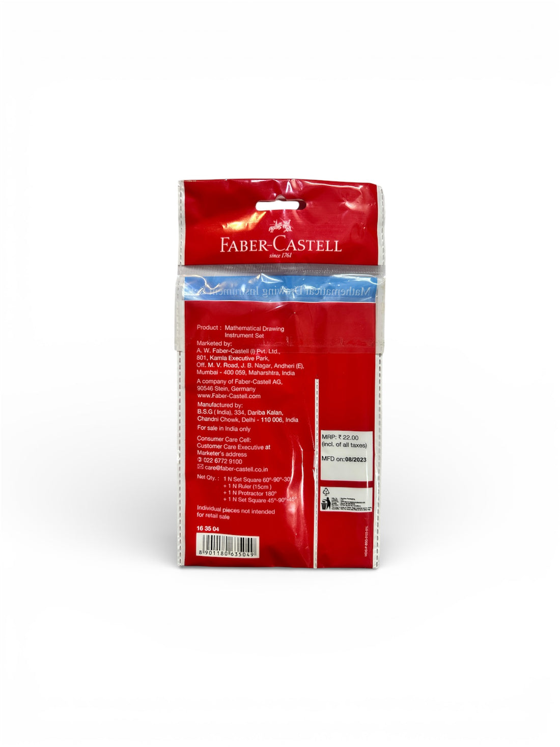 Faber Castell mathematical drawing Instrument Set