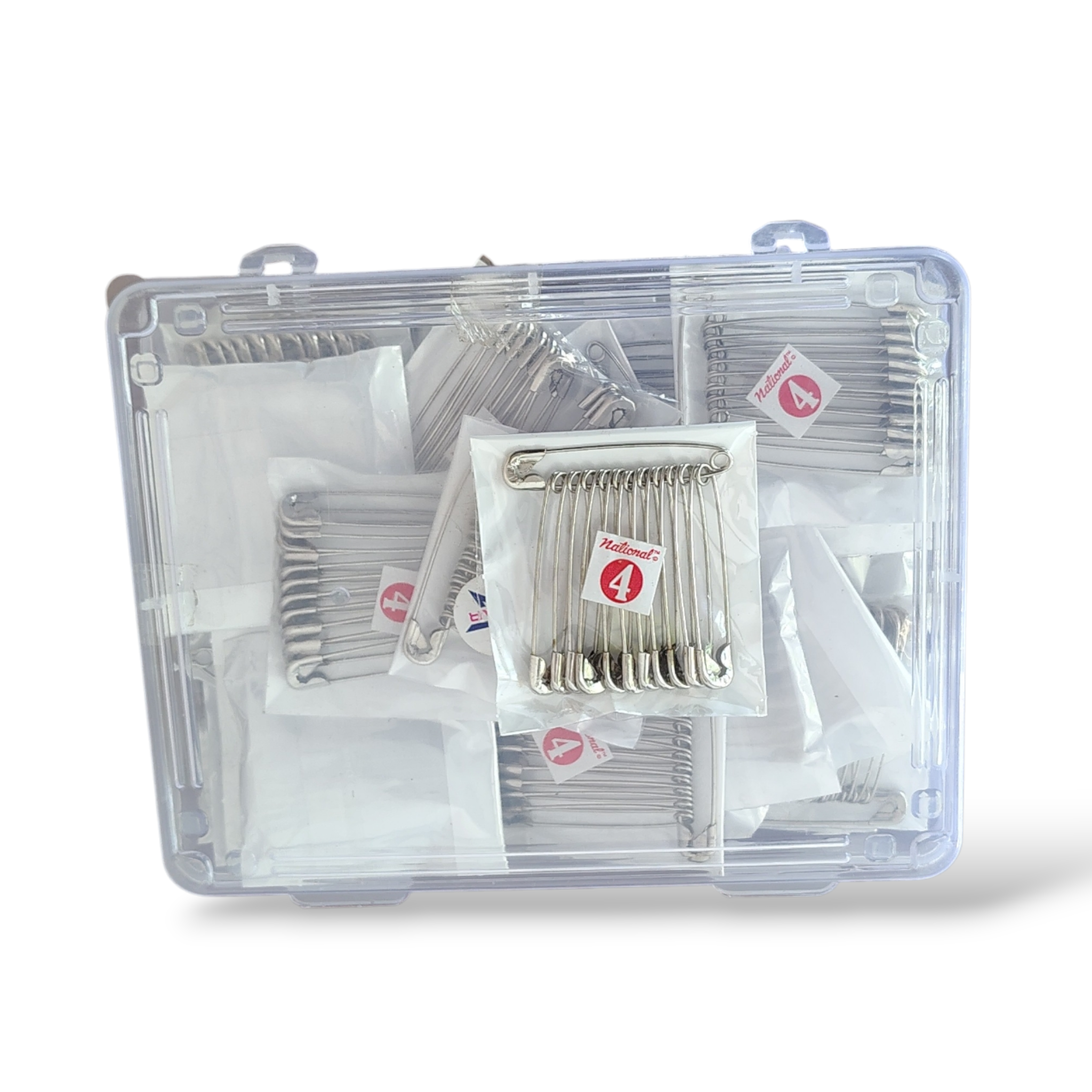 National Safety Pins No. 4  |pack of 12