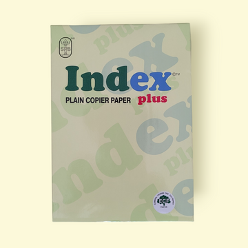 Index Plus A4 Plain Copier Paper - 70 GSM, 500 Sheets (Ream), 2.2kg - High Quality Printing Paper