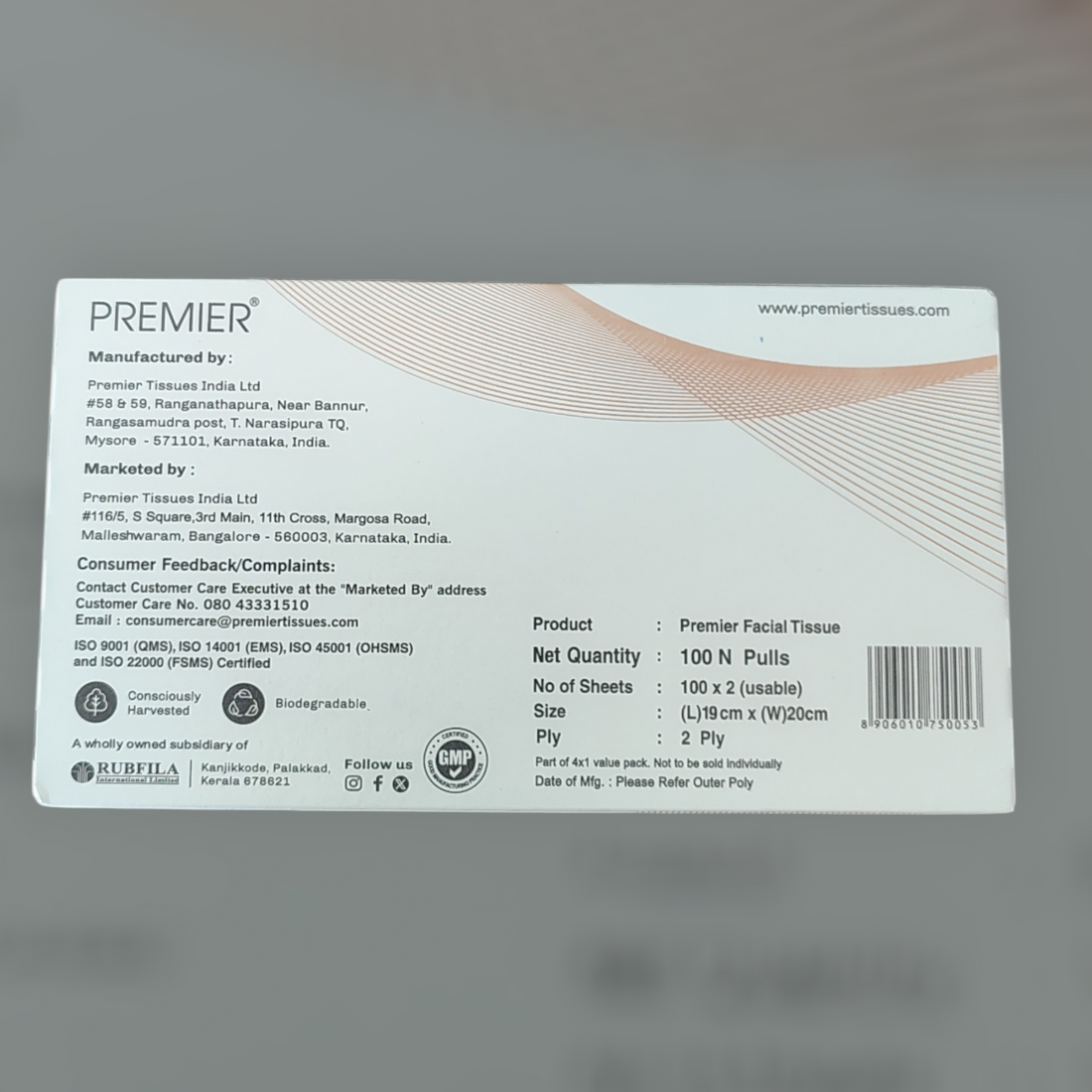 Premier Facial Tissue: Experience the Softness, Embrace the Strength