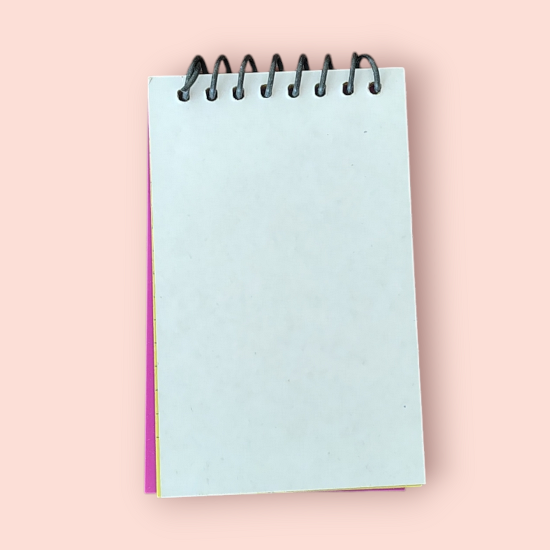 Premium Pocket-Sized Spiral Notepad | Vibrant Multi-Color Pages