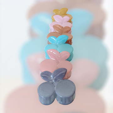 Mini Hair Clips – Pastel Butterfly design