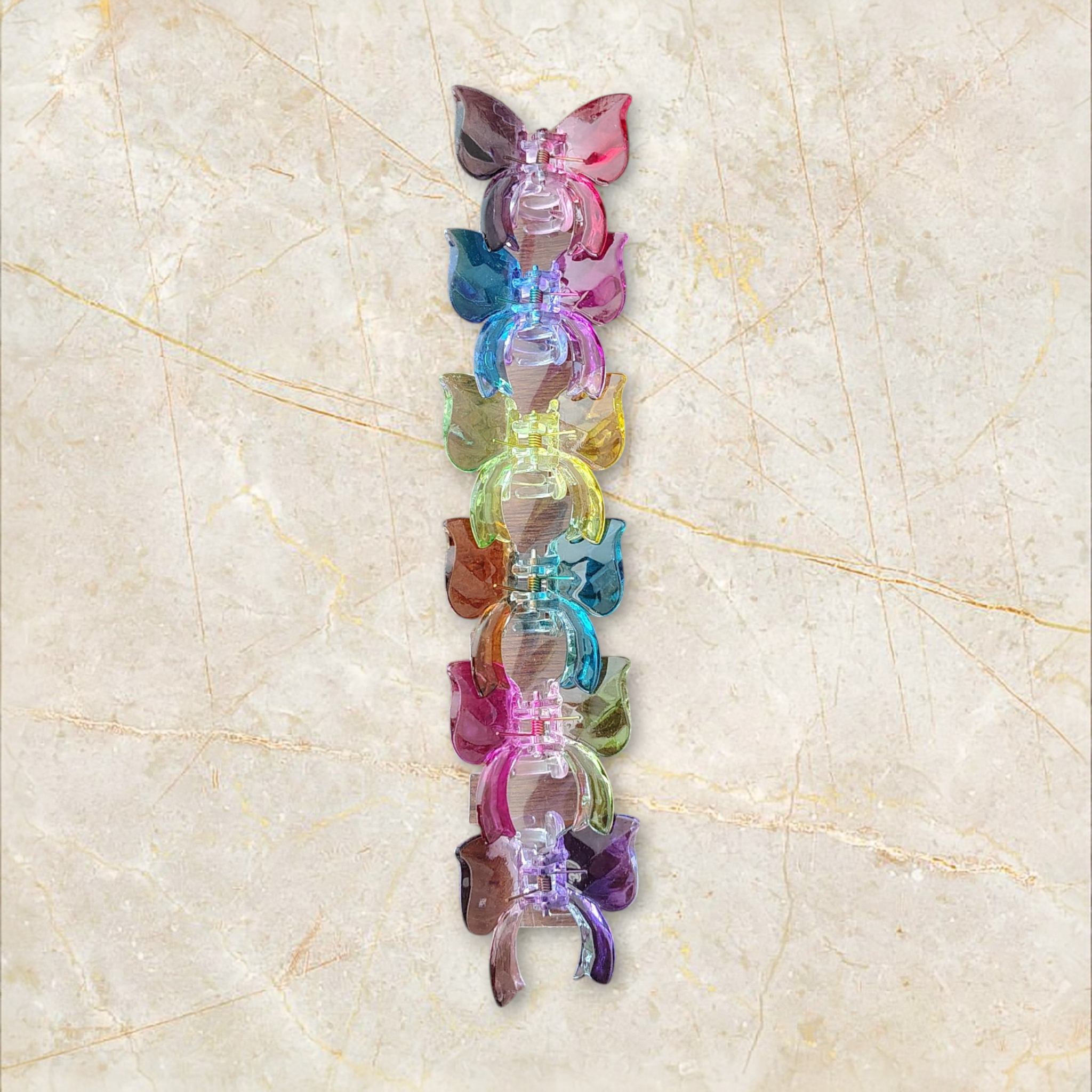 Colourful Butterfly Hair Clips for Women & Girls